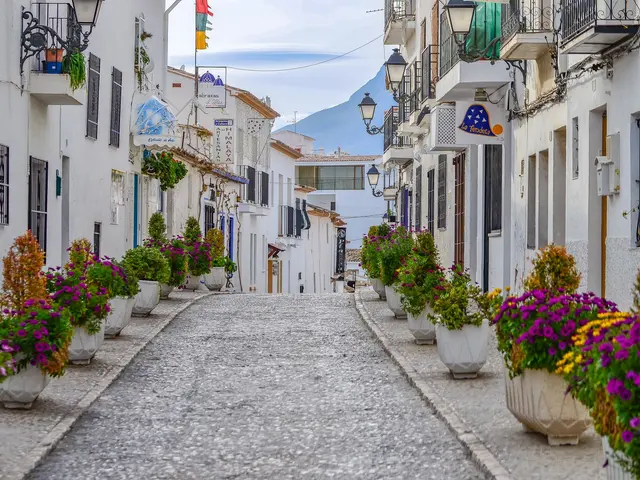Callejón del casco antiguo de Altea